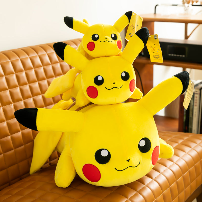 Plush - Pokémon Pikachu Lying Down 20cm/30cm/40cm/50cm