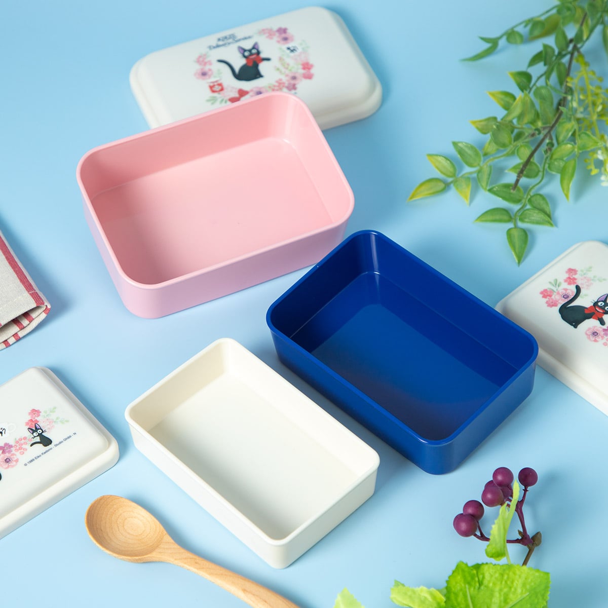 Food Container - Jiji 3in1 Flower (Japan Edition)