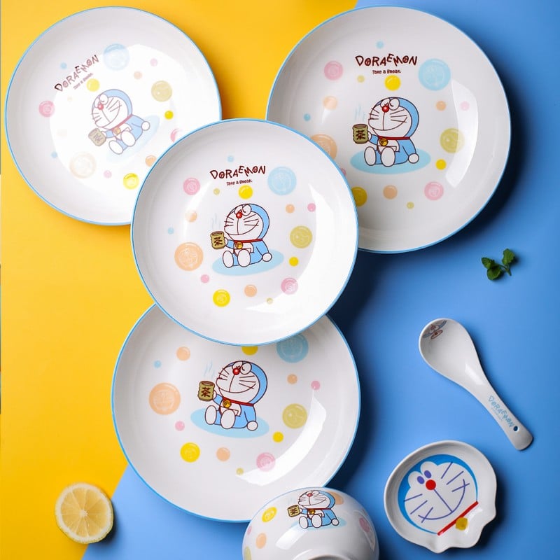 Plate - Doraemon Bubble