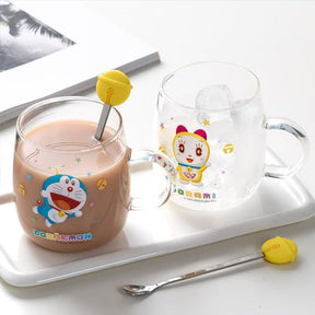Glass Mug - Doraemon 500ml