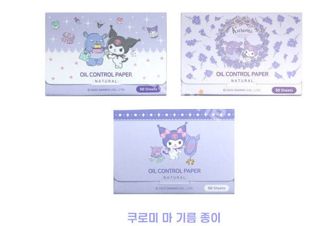 Oil Control Paper - Sanrio 3in1 Set (Korea Edition)