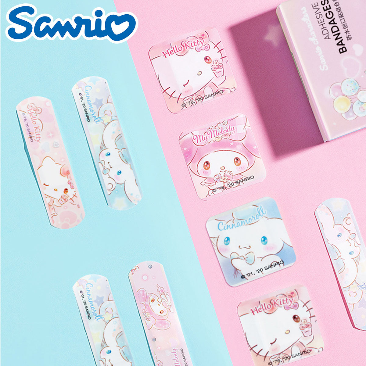 Bandage - Sanrio Characters Pink 40in1