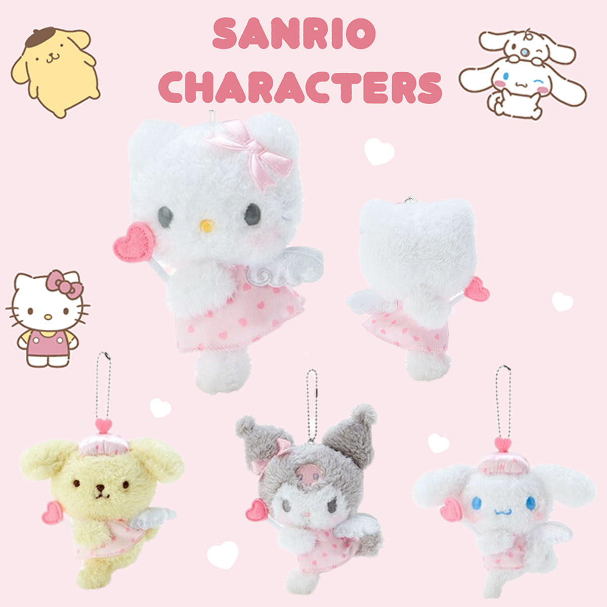 Hanging Plush - Sanrio Characters Cupid Heart Angel
