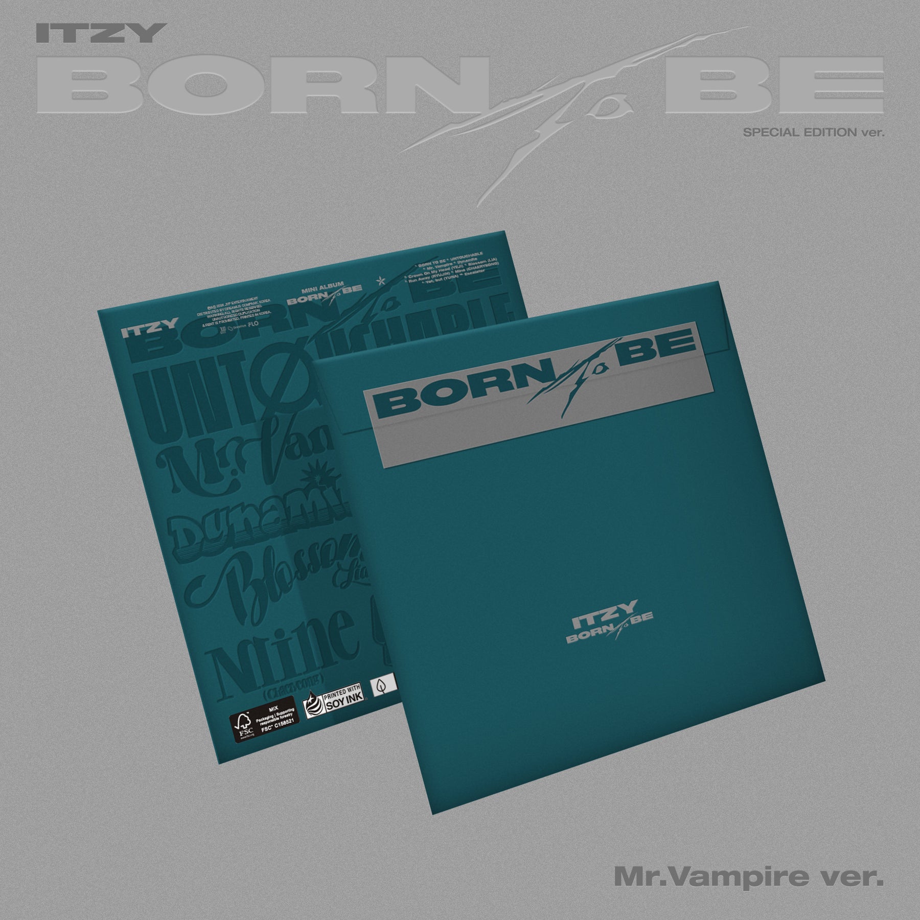 ITZY - BORN TO BE 2ND MINI ALBUM (SPECIAL EDITION) (MR. VAMPIRE VERSION)