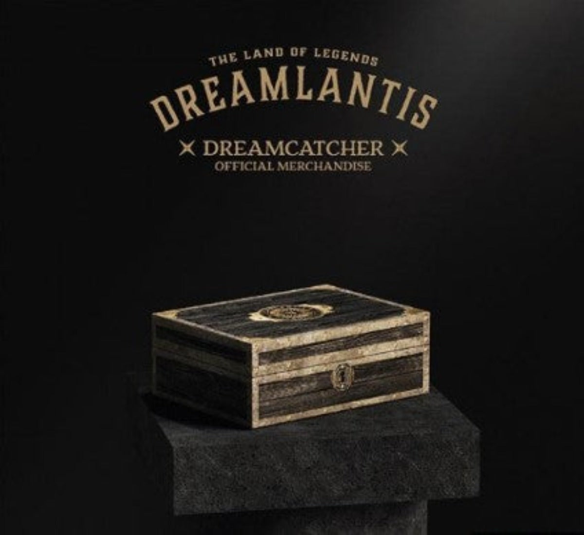 Dreamcatcher Official Merchandise : DREAMLANTIS (White/Black Eco Bags)