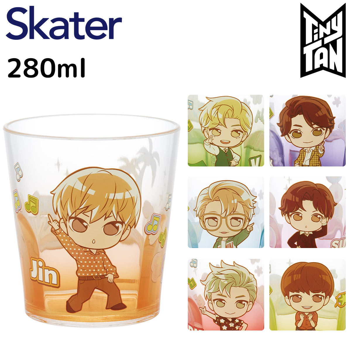 Cup - TinyTan Acrylic 280ml (Japan Edition)
