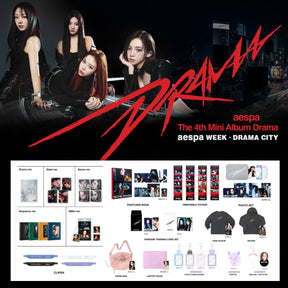 aespa Photo Set WEEK – DRAMA CITY Official Merchandise