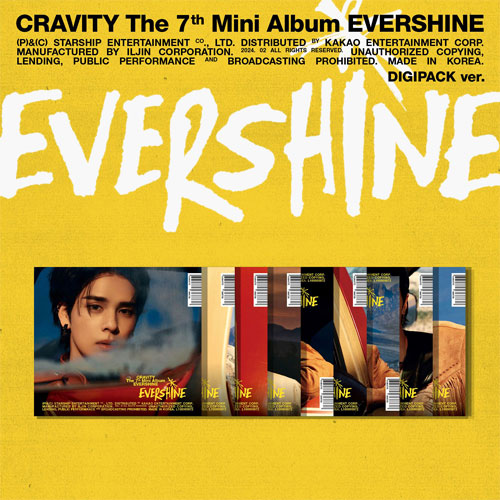 CRAVITY - EVERSHINE 7TH MINI ALBUM (DIGIPACK VERSION)