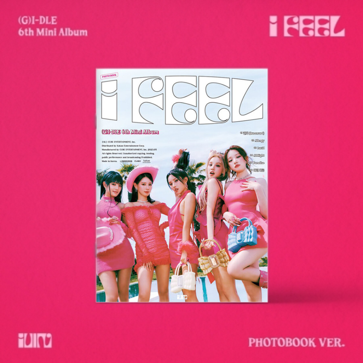 (G)I-DLE Mini Album Vol. 6 - I feel (Photobook Version)