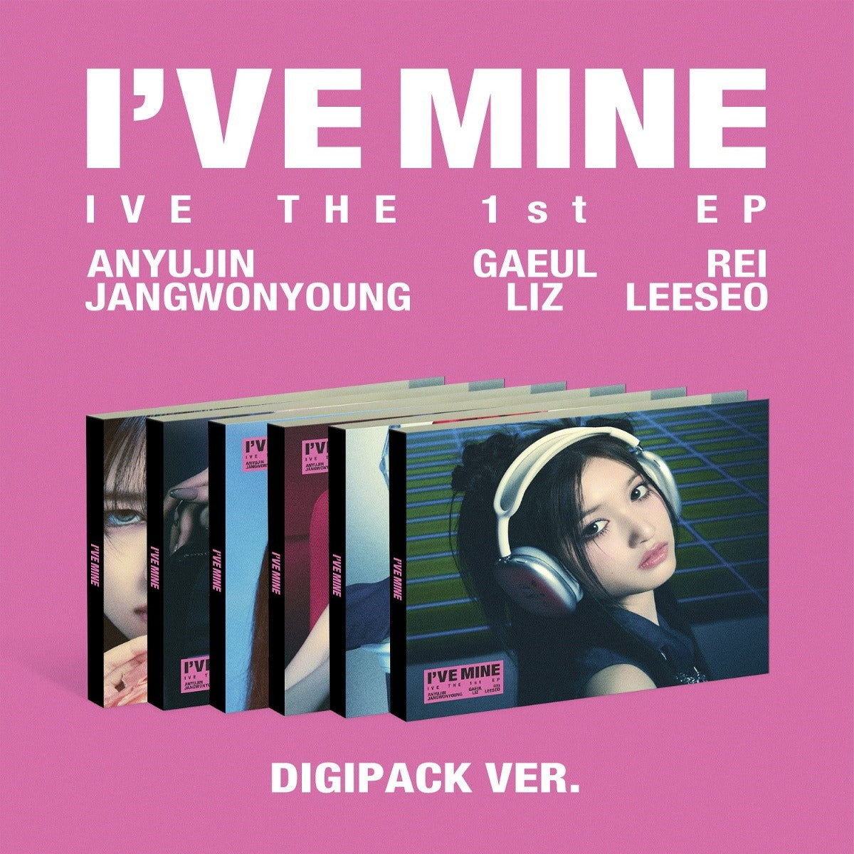 IVE EP Album Vol. 1 - I'VE MINE (Digipack Version) (Limited Edition)