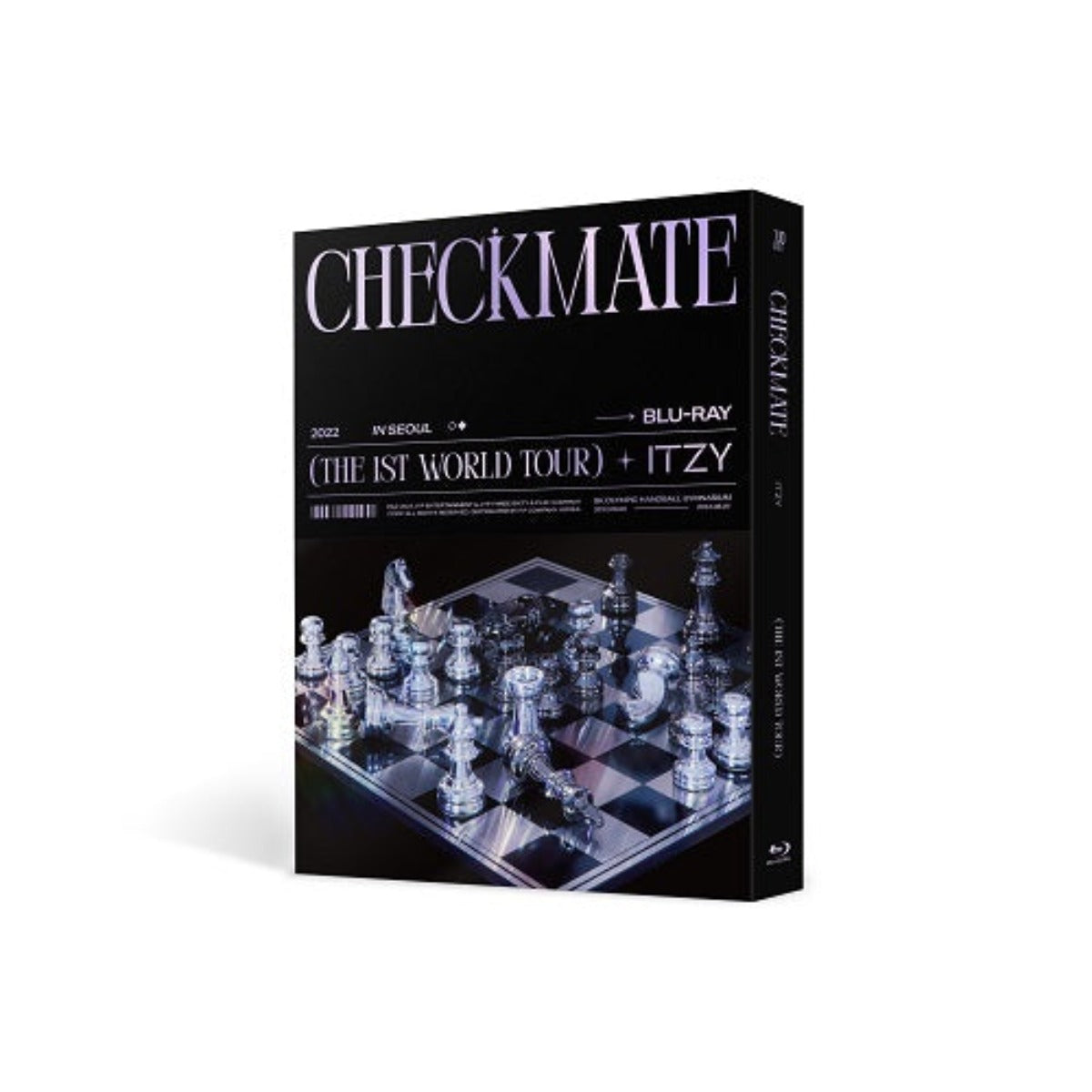 2022 ITZY THE 1ST WORLD TOUR [CHECKMATE] in SEOUL (Blu-ray) (2-Disc) (Korea Version) + Photo Card Set