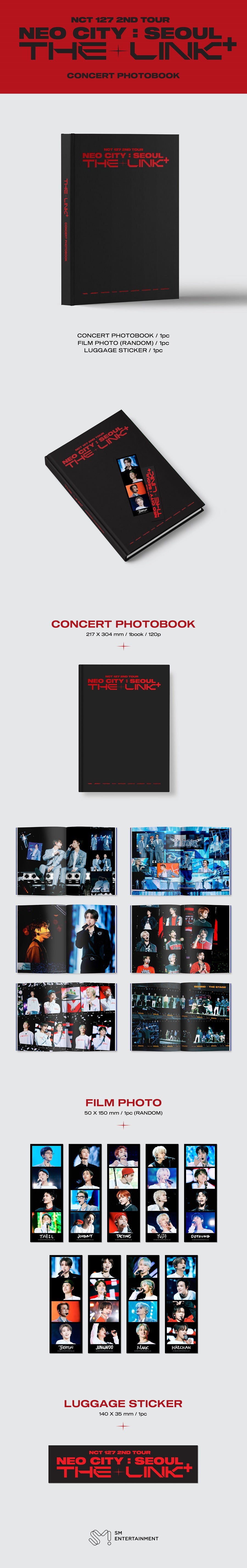 NCT 127 - 2ND TOUR 'NEO CITY SEOUL - THE LINK' PHOTOBOOK