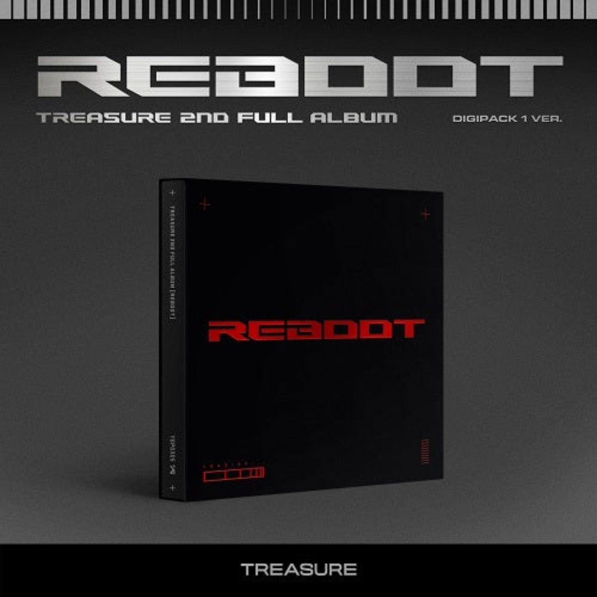 TREASURE 2nd Album  - REBOOT (Digipack Version)