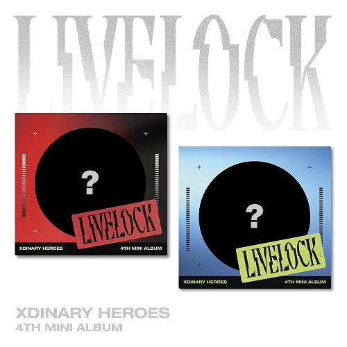 Xdinary Heroes Mini Album Vol. 4 - Livelock (Digipack Version) (Random Cover)