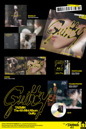 SHINee: Taemin Mini Album Vol. 4 - Guilty (Digipack Version)