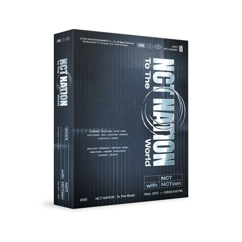 NCT - 2023 NCT CONCERT (NCT NATION : TO THE WORLD IN INCHEON DVD) (3 DISC)