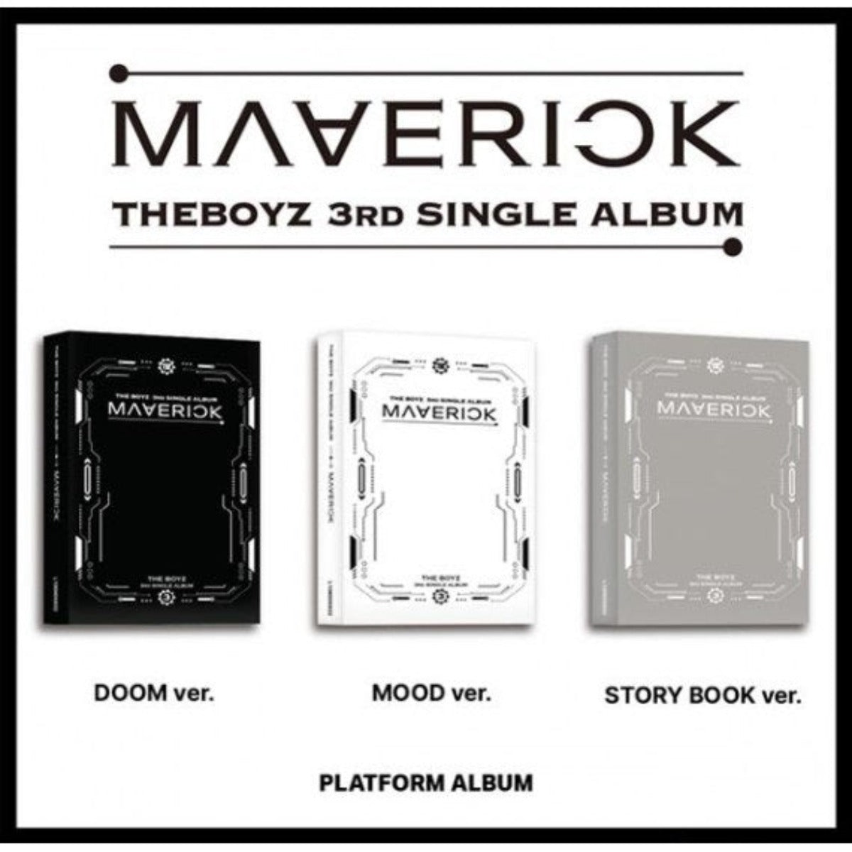 The Boyz Single Album Vol. 3 - MAVERICK (Platform Version)