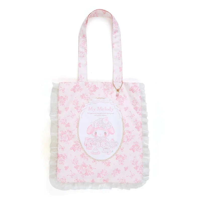 Tote Bag - Sanrio My Melody White Strawberry Tea Time (Japan Limited Edition)