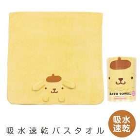 Bath Towel - Sanrio Quick Dry (Japan Edition)