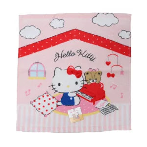 Face Towel - Sanrio Hello Kitty Piano (Japan Edition)