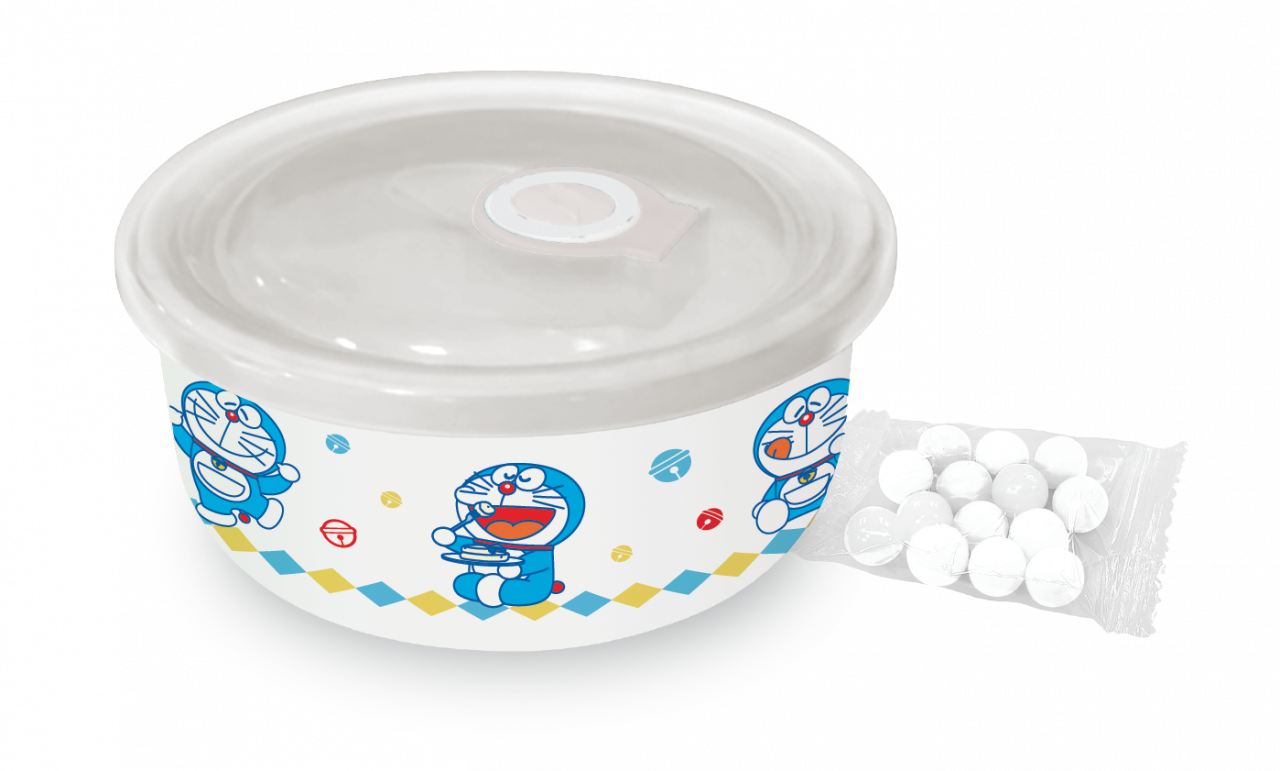 Bowl - Doraemon with Lid 7-11 (Hong Kong Edition)