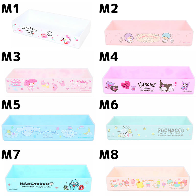 Organizing Tray Rectangle - Sanrio All Characters (Japan Edition)