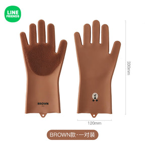 Kitchen Gloves - Line Friends Brown / Cony / Sally