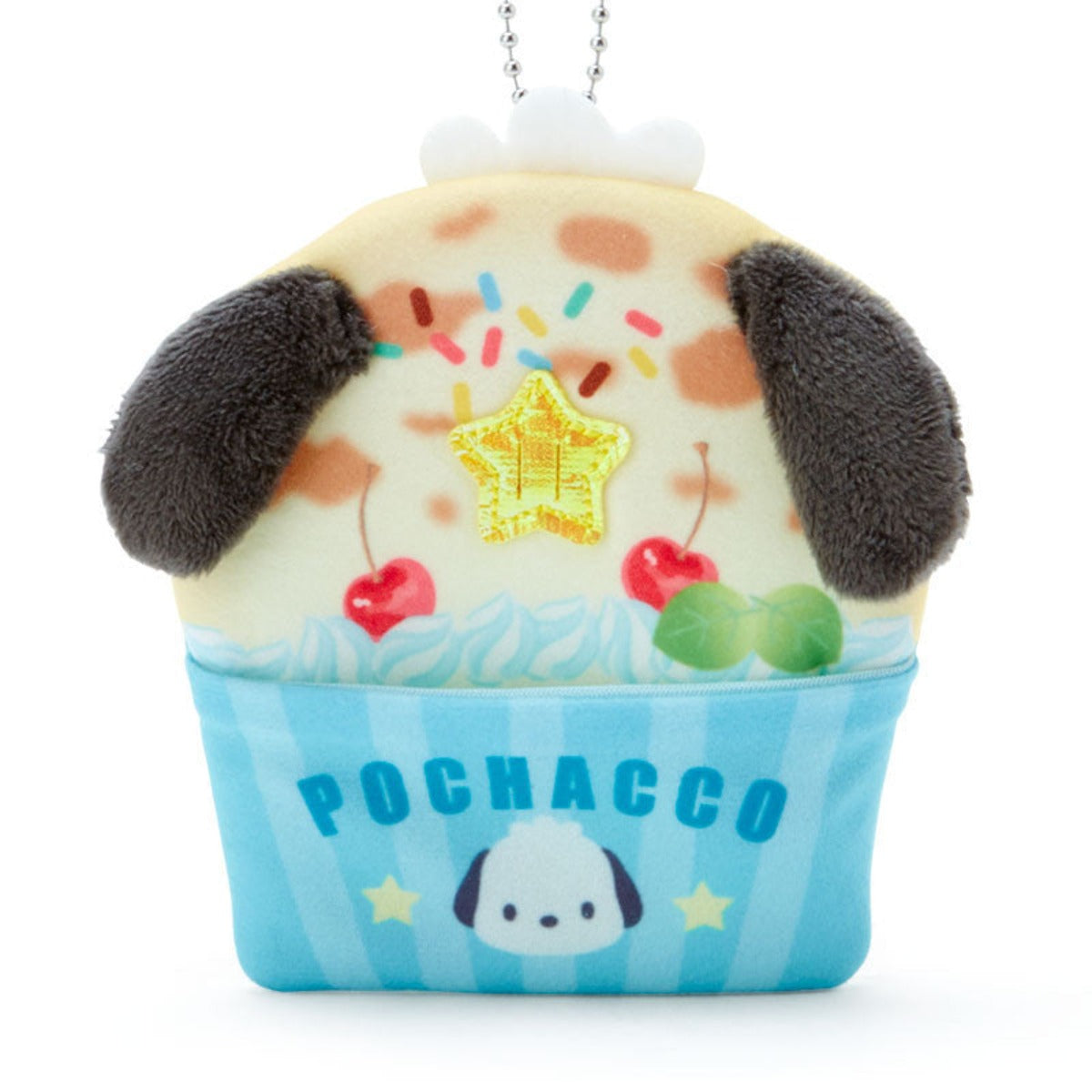 Coin Bag - Sanrio Pochacco with Cupcake