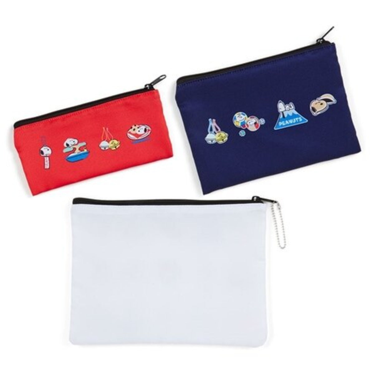Pouch - Snoopy Zipped 3in1 Set