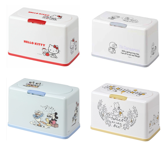 Mask Box Skater - Doraemon/Mickey/Winnie the Pooh/Hello Kitty (Japan Edition)