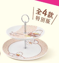 2-Tier Tea Stand - Sanrio Character Sunny Hill (Hong Kong Edition)