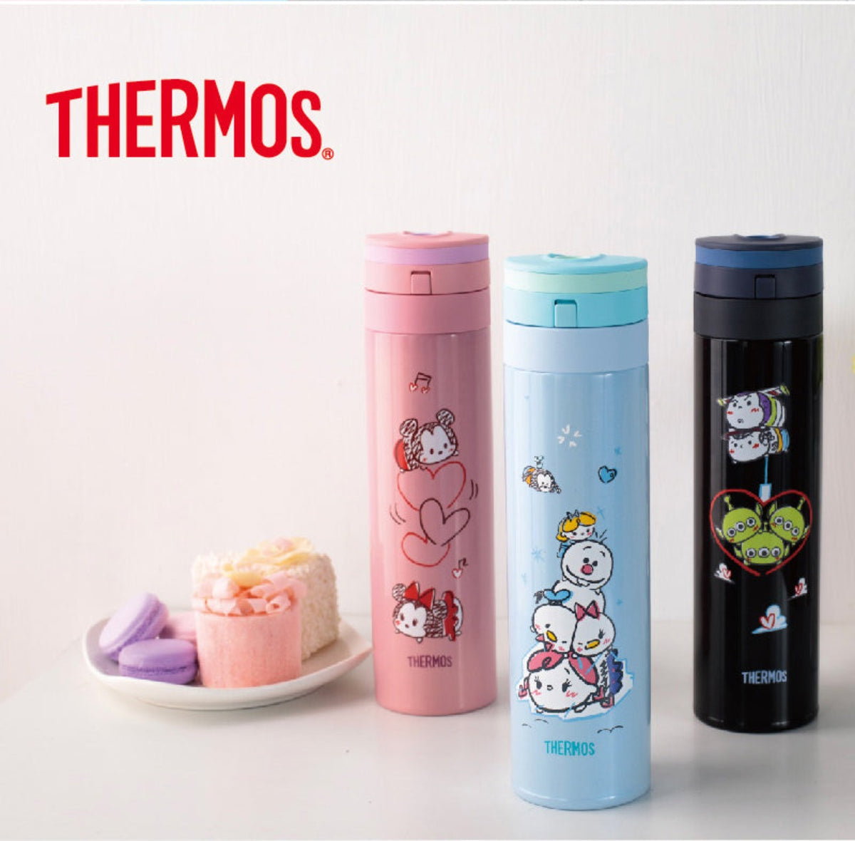 Thermos Bottle - Tsum 450ml (3 Colours)