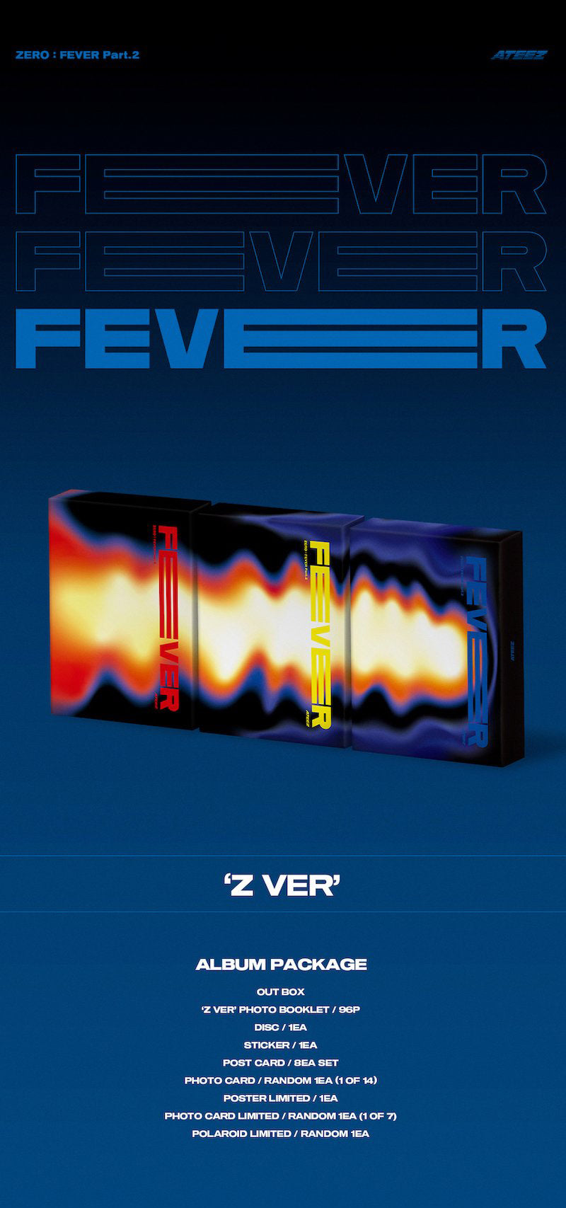 ATEEZ Mini Album Vol. 6 - ZERO: FEVER Part.2