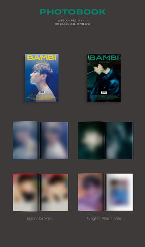 EXO: Baek Hyun Mini Album Vol. 3 - Bambi (Photobook Version)