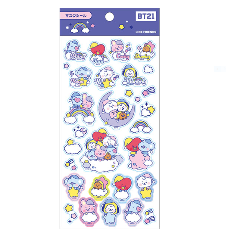BT21 - Sticker Sheets (Schedule Seal) (Japan Edition)