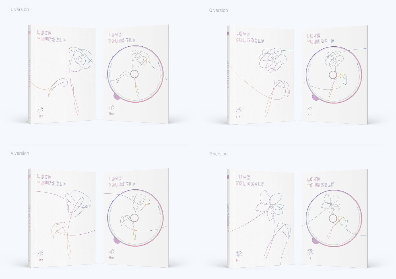 BTS Mini Album Vol. 5 - LOVE YOURSELF 'Her'