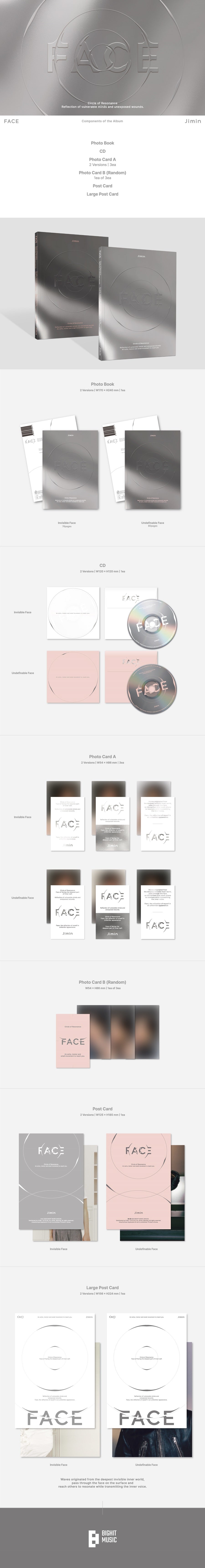 BTS : Jimin - FACE (Photobook Version)