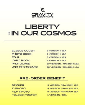CRAVITY Vol. 1 Part.2 - LIBERTY : IN OUR COSMOS