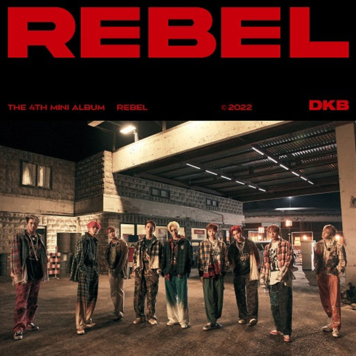 DKB Mini Album Vol. 4 - REBEL