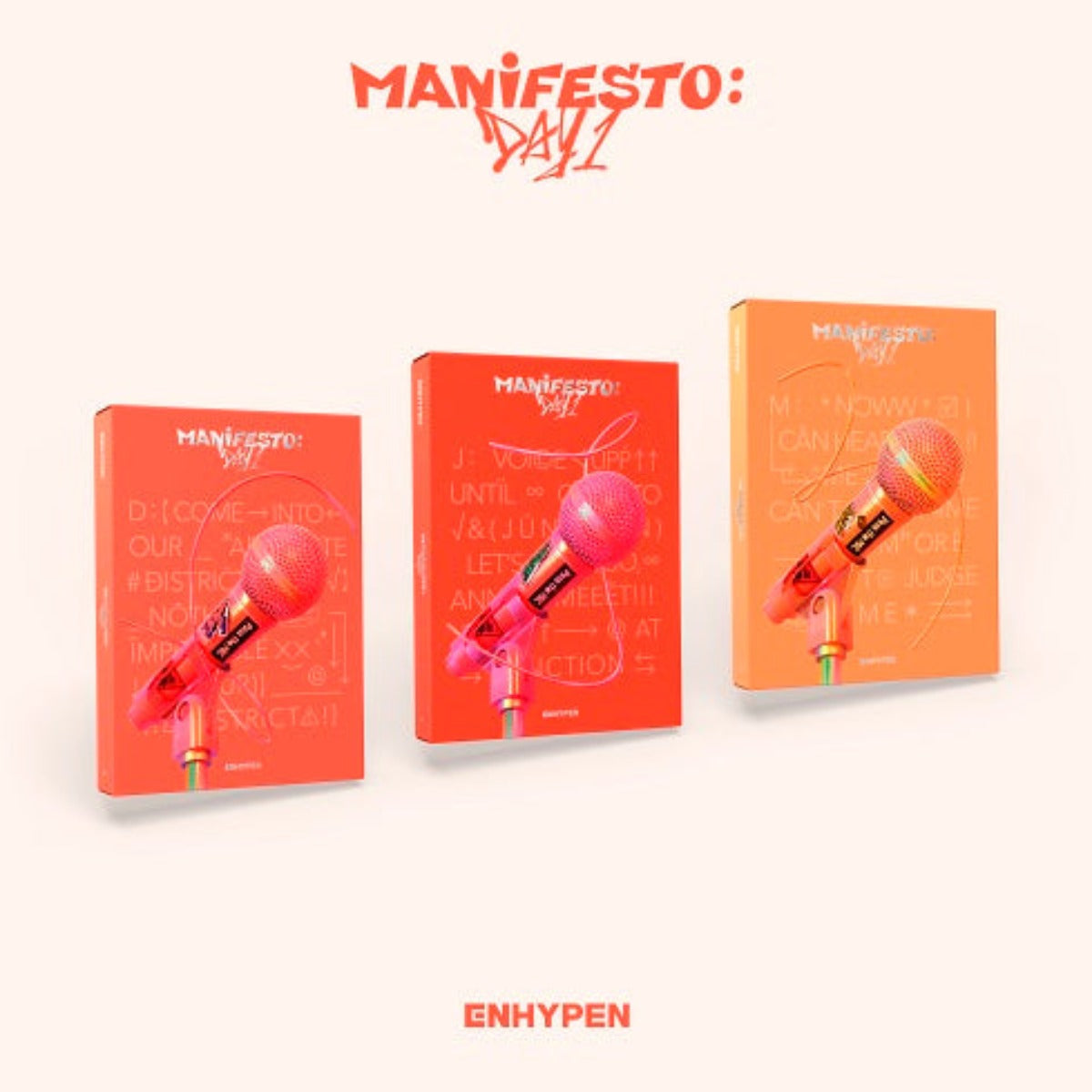 ENHYPEN - 3rd Mini Album MANIFESTO : DAY 1 (Standard Version)