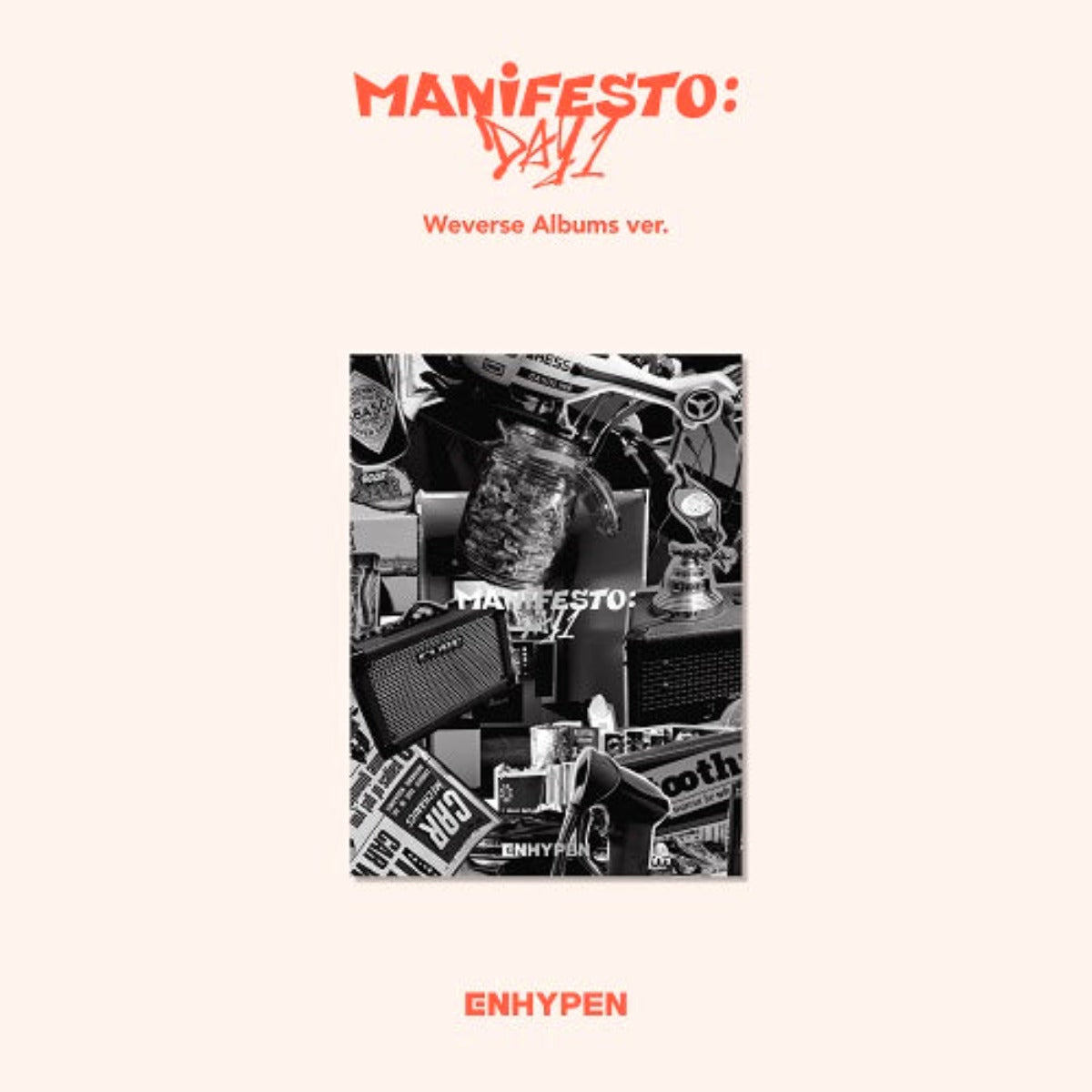 ENHYPEN - 3rd Mini Album MANIFESTO : DAY 1 (Weverse Album Version)