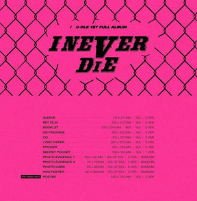 (G)I-DLE Vol. 1 - I NEVER DIE