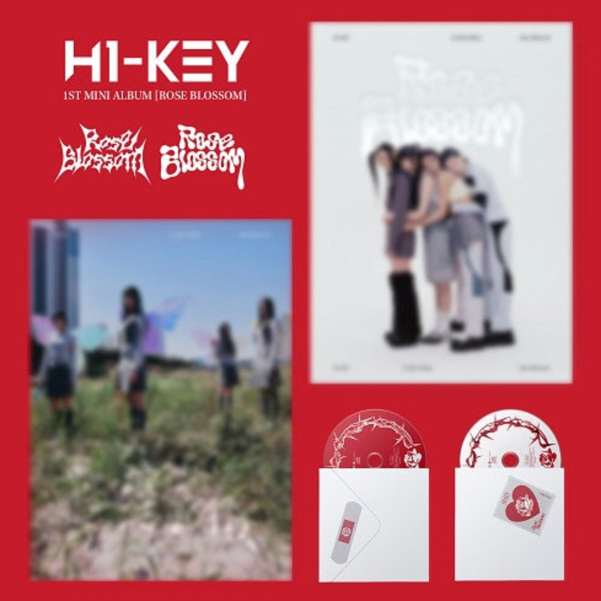 H1-KEY Mini Album Vol. 1 - Rose Blossom (Random Version)
