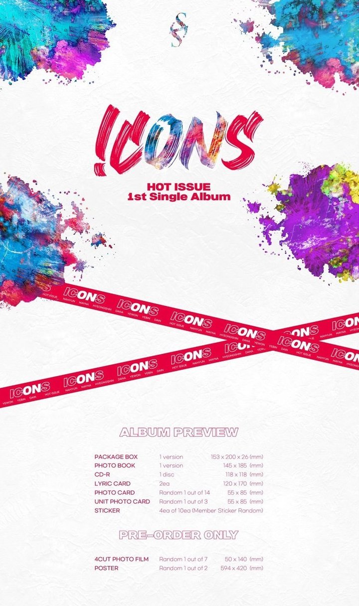HOT ISSUE Single Album Vol. 1 - ICONS