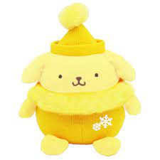 Plush Japan Knitted Sanrio Characters Pompompurin