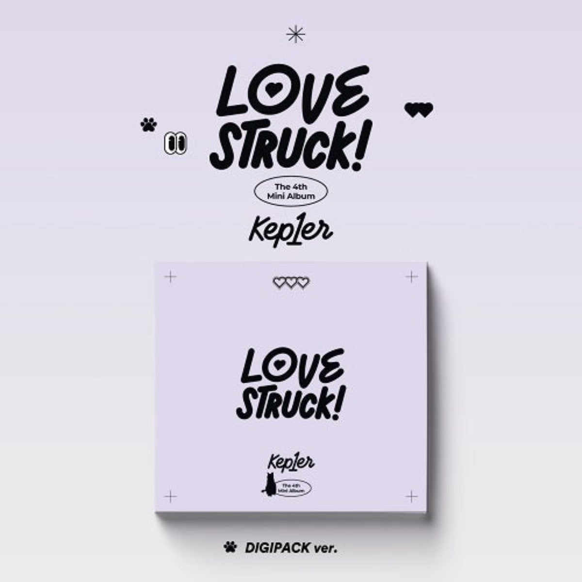 Kep1er Mini Album Vol. 4 - LOVESTRUCK! (Digipack Version)