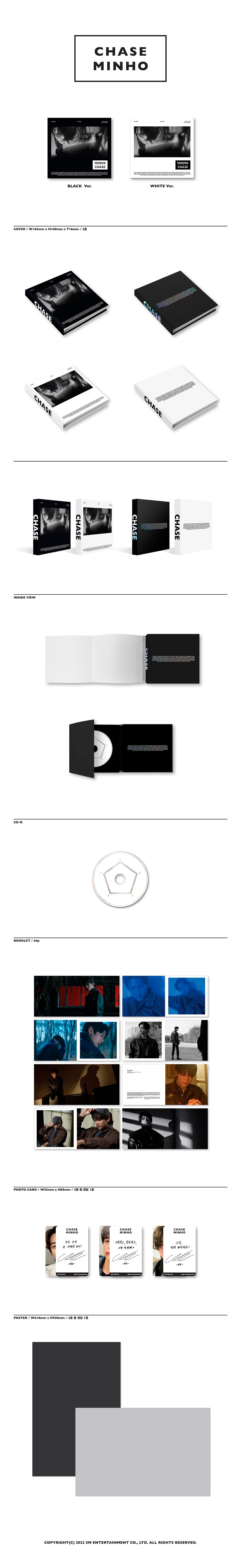 SHINee : Min Ho Mini Album Vol. 1 - CHASE (Complete Version)