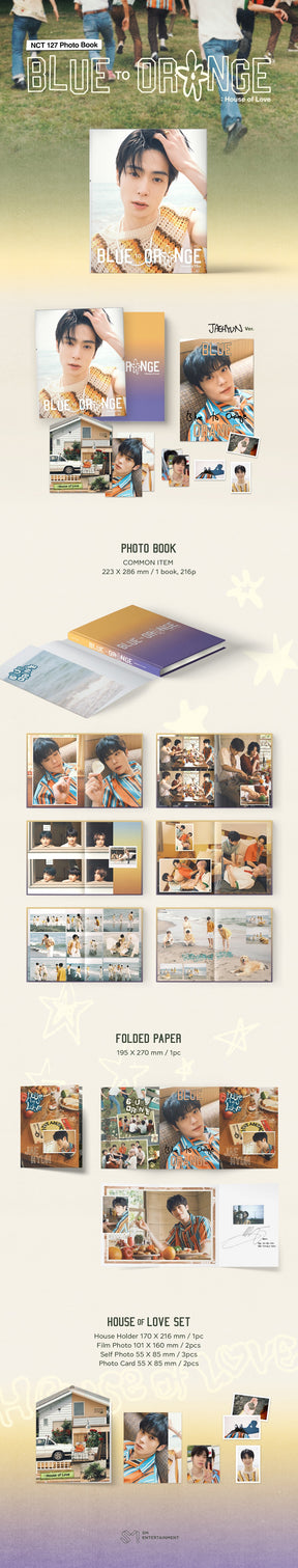 NCT 127 Photobook - BLUE TO ORANGE : House of Love