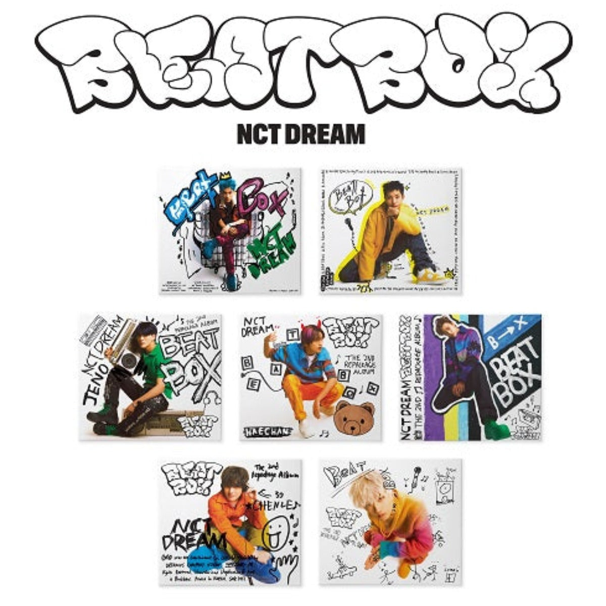 NCT DREAM Vol. 2 Repackage - Beatbox (Digipack Version)