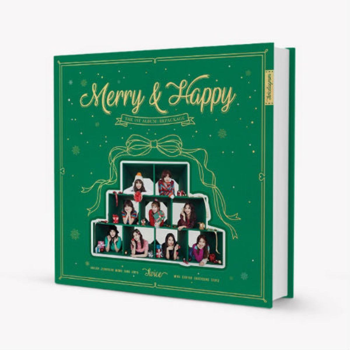 Twice The 1st Album Repackage - Merry & Happy